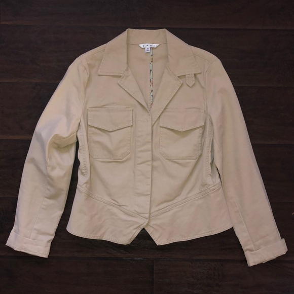 Women's CAbi Chamois Utility Jacket Size Medium - Picture 2 of 5